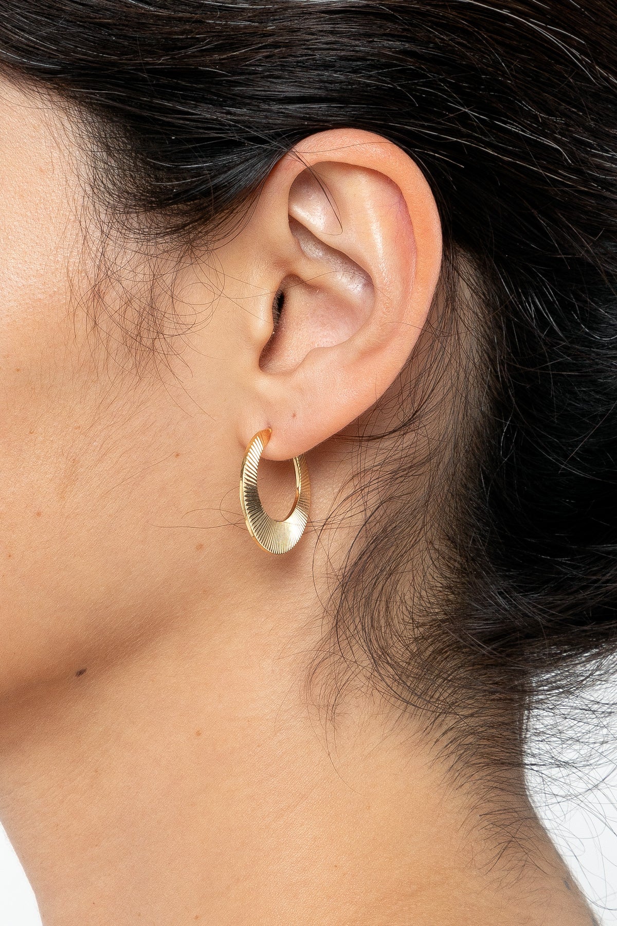 1 Pair Minimalist Small Hoop Earrings For Women Gold Tiny Round Earrings  Huggie Earrings 6mm/8mm/10mm/12mm - Hoop Earrings - AliExpress